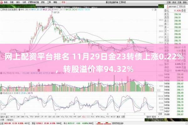 网上配资平台排名 11月29日金23转债上涨0.22%，转股溢价率94.32%